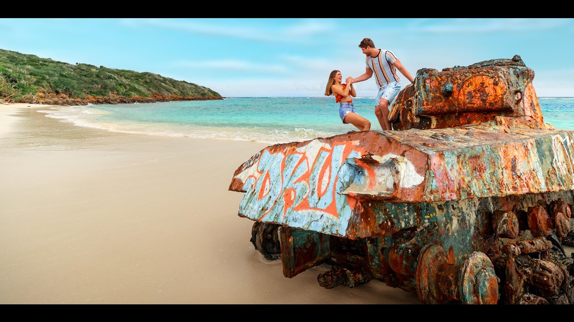 Flamenco Beach on Culebra Island is one of Puerto Rico’s best beaches